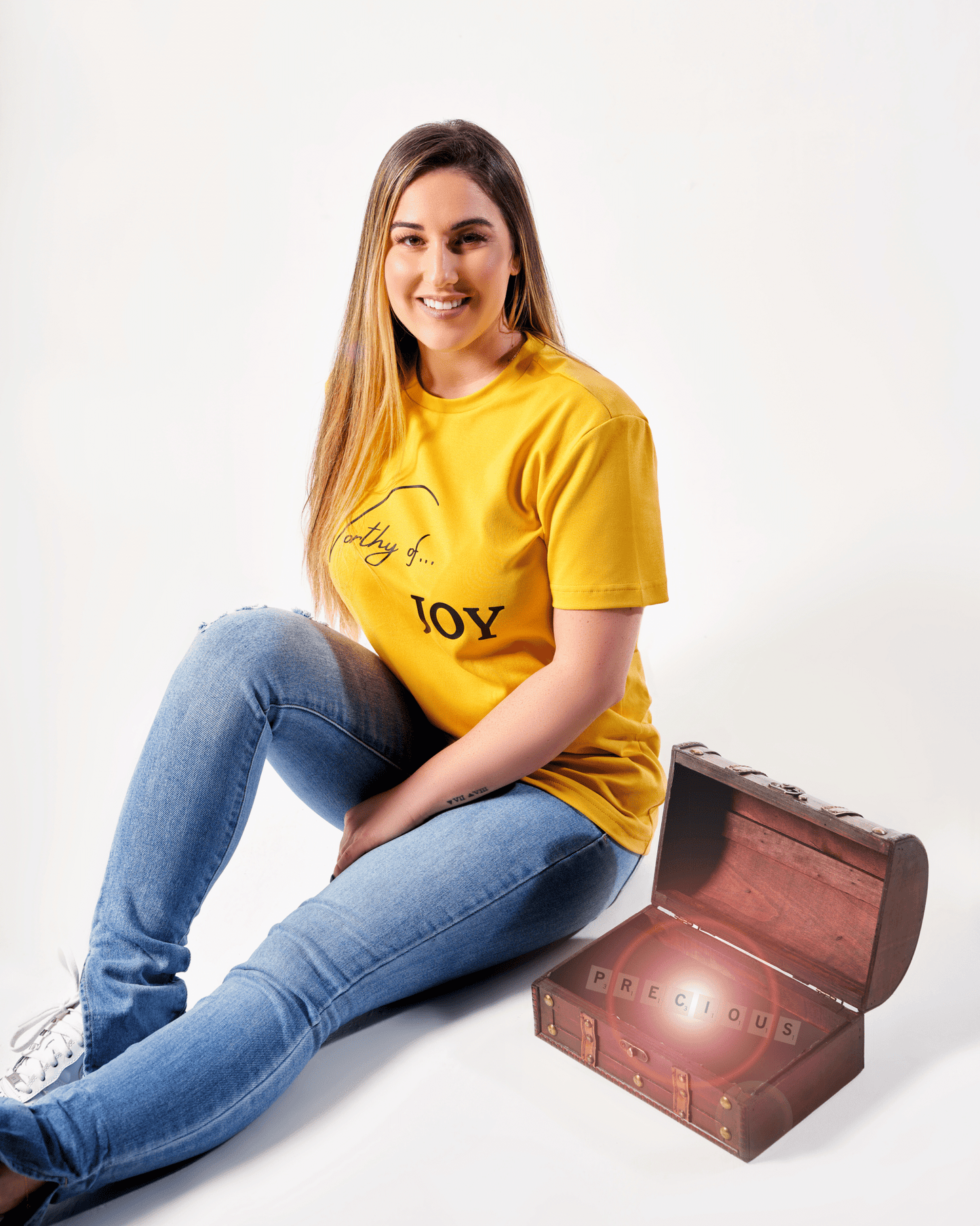 Worthy Of Joy - Empowering T-Shirt